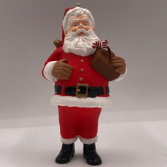 Hallmark Keepsake Ornament 1996 Collector’s Club Santa Keepsake Of Membership - Picture 1 of 12